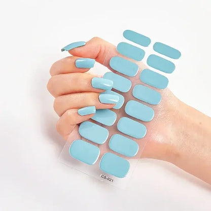 GlamWrap GelNails™ | Nya gelnaglar på 60 sekunder (1+Gratis UV-ljus)